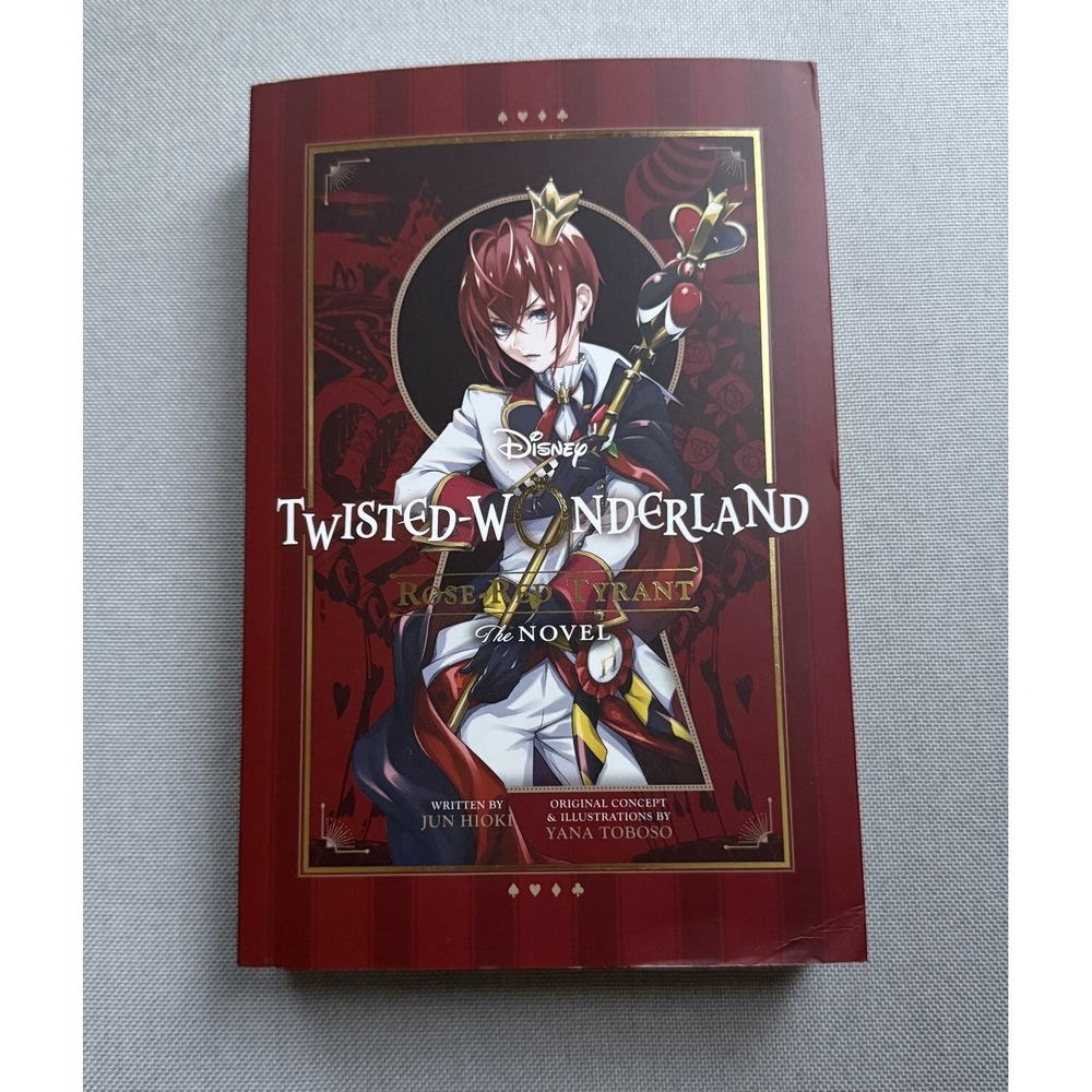 Disney Twisted-Wonderland: Rose-Red Tyrant: The Novel by Hioki, Jun‎